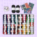 Scheepjes CAL Festival of Lights blanket - Organicon kit