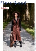 Geweven katoen twill donker bruin - Deliz Fibre mood editie 30