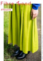 Geweven katoen twill peer groen - Fausta /Jessa Fibre mood editie 30