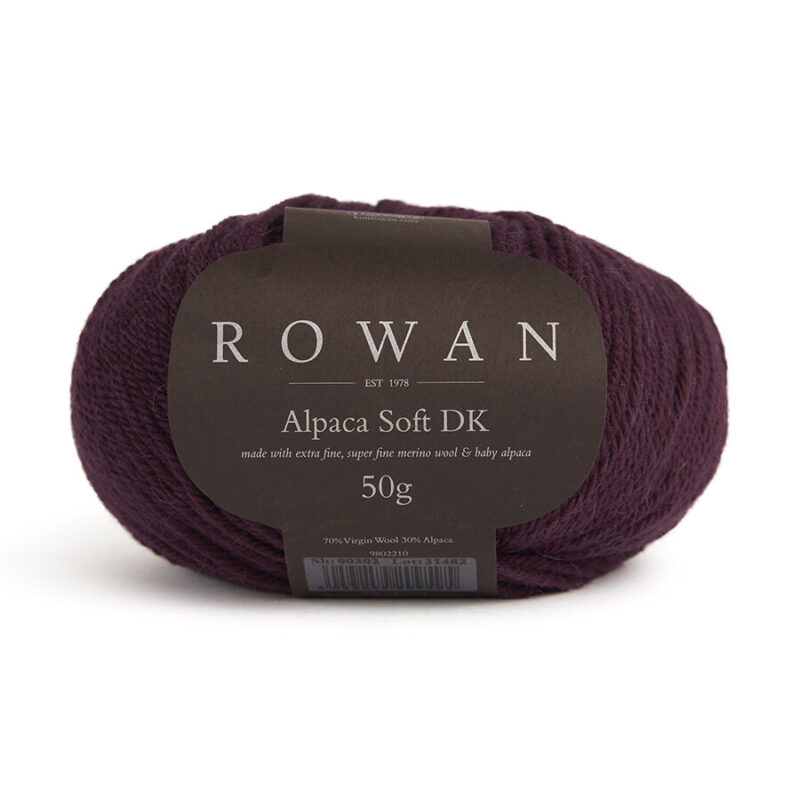 Rowan Alpaca Soft DK Dark Burgundy