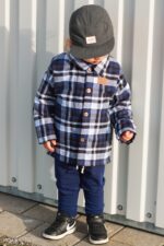 Flanel Yukon blauw ruiten