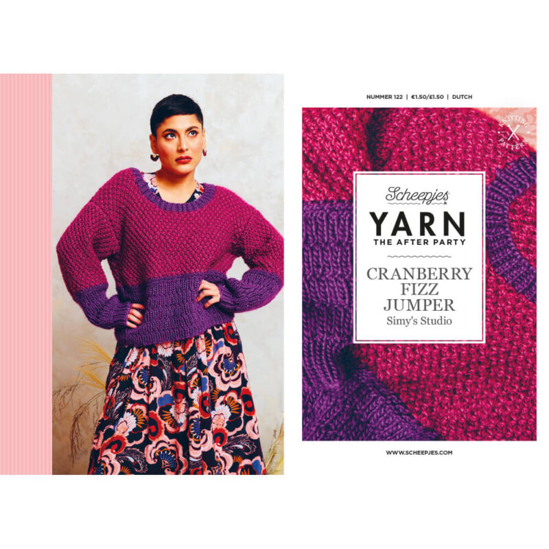 YARN The After Party 122 Cranberry Fizz Jumper